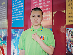 【我來新華上學(xué)啦】李文捷：腳踏實地學(xué)技能，認真走好每一步！